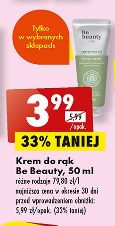 Krem do rąk almond oil