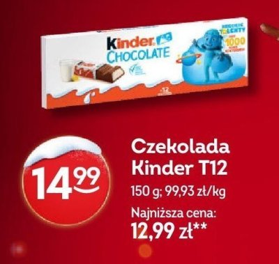 Czekolada promocja w Żabka
