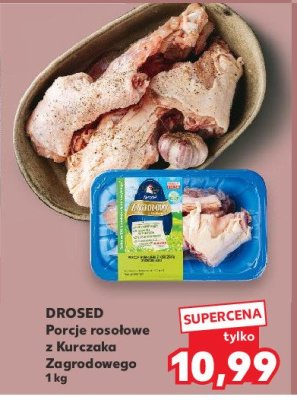 Porcje rosołowe z kurczaka zagrodowego Drosed promocja