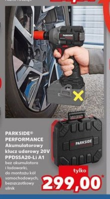 Akumulatorowy klucz udarowy 20 v Parkside performance promocja