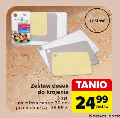 Zestaw desek do krojenia Ravi promocja