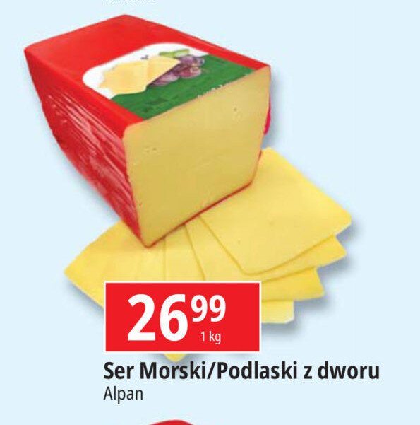 Ser podlaski z wiejskiego dworu ALPAN promocja