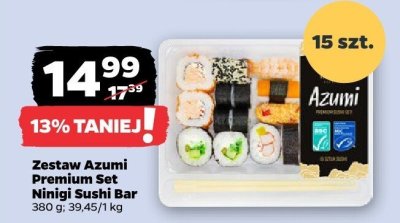 Zestaw Premium Set Ninigi Sushi Bar promocja w Netto