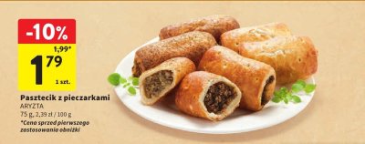 Pasztecik z pieczarkami Aryzta  promocja w Intermarche