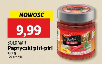 Papryczki piri-piri Sol&mar promocja