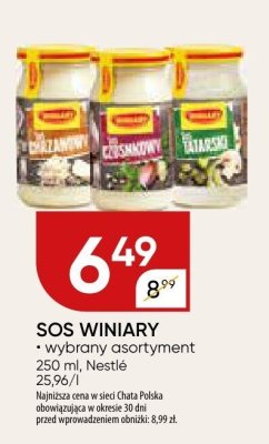Sos winiary promocja w Chata Polska