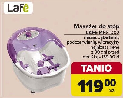 Masażer stóp mfs 002 biało-fioletowy Lafe promocja