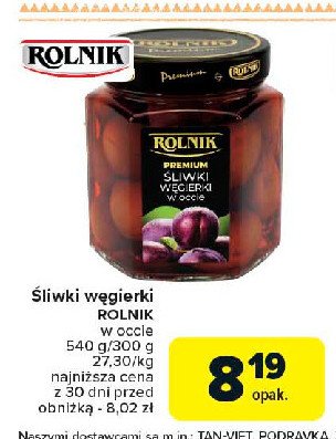 艢liwki w臋gierki w occie Rolnik premium promocja