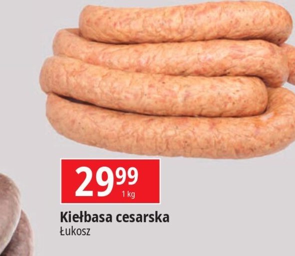 Kiełbasa cesarska Łukosz promocja