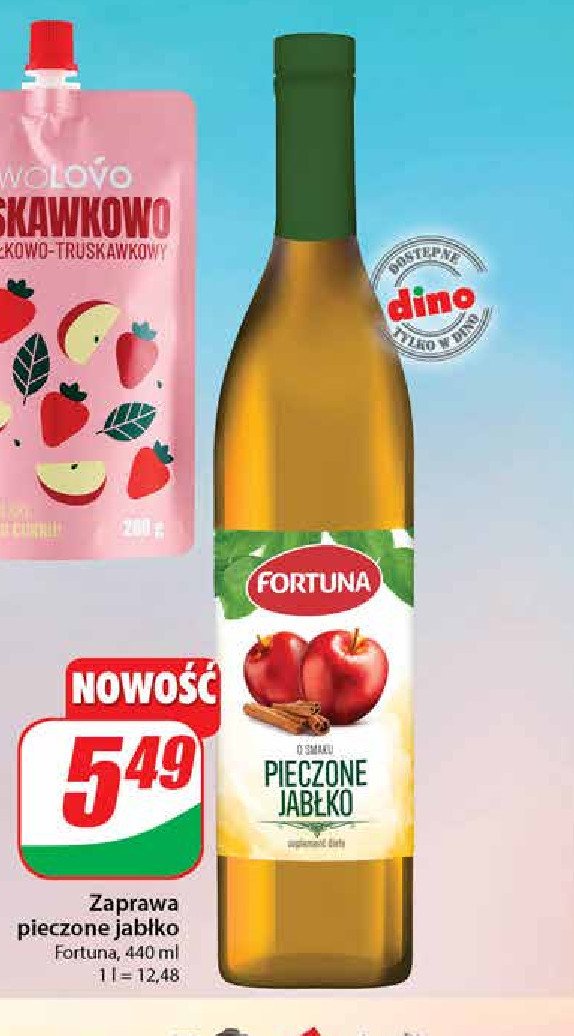 Zaprawa pieczone jabłko Fortuna promocja