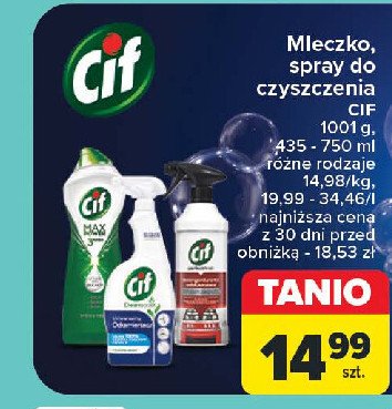 Spray piekarnik i grill Cif perfect finish promocja