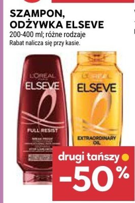Szampon, odżywka Elseve 200-400 ml różne rodzaje promocja w Stokrotka