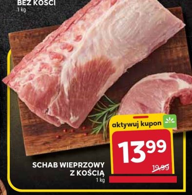 Schab wieprzowy z kością promocja w Stokrotka