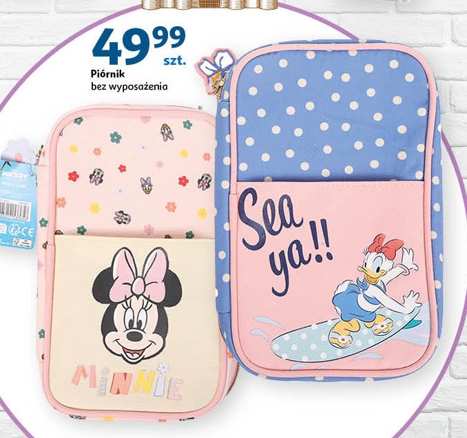 Piórnik bez wyposażenia minnie promocja