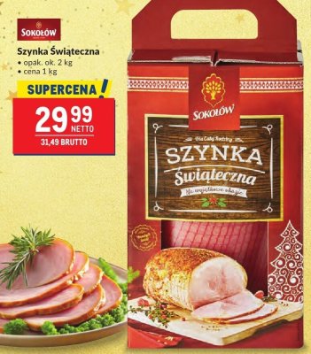 Szynka Świąteczna Sokołów promocja w Makro