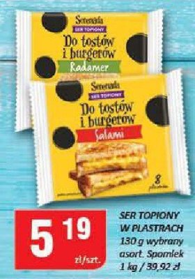 Ser topiony Do tostów i burgerów żółtego promocja w Chorten