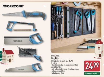 Piła grzbietnica ze skrzynką uciosową promocja w Aldi