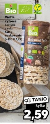 Wafle ryżowe bez soli K-classic bio promocja