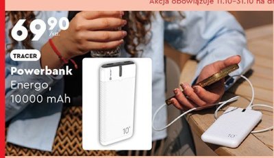 Powerbank Tracer Energo 10000mAh promocja w Biedronka