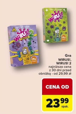 Gra WIRUS!, WIRUS! 2 promocja w Carrefour