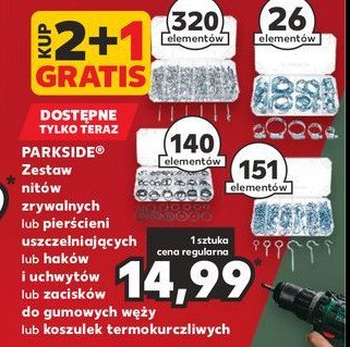 Obejmy warsztatowe Parkside promocja