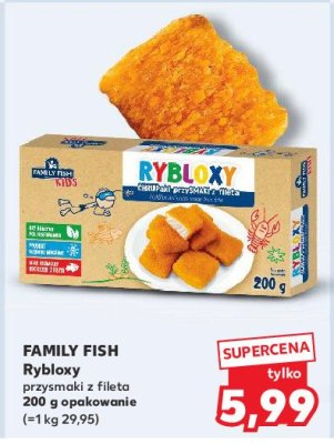 Rybloxy z fileta z mintaja Family fish promocja