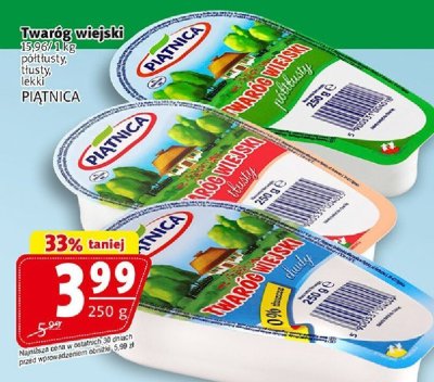 Twaróg wiejski Piątnica promocja w Prim Market