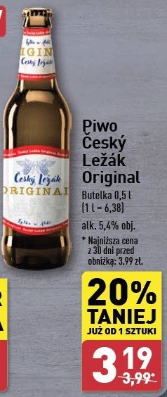 Piwo Zlaty cesky svetly lezak promocja