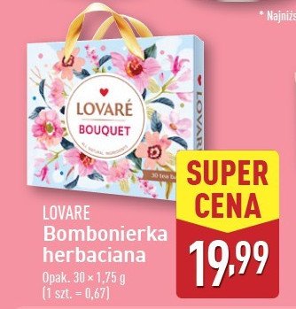 Kolekcja herbat bouquet Lovare promocja