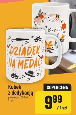 Kubek z dedykacją pojemność 350 ml promocja w POLOmarket
