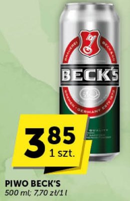 Piwo Beck's promocja w ABC
