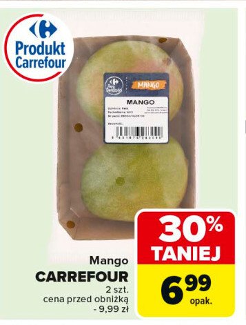 Mango Carrefour targ świeżości promocja w Carrefour Market