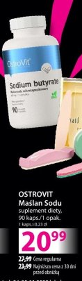 Suplement diety OSTROVIT Maślan Sodu promocja w Hebe