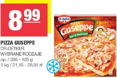 Pizza Guseppe Dr. Oetker promocja w SPAR