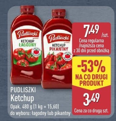 Ketchup łagodny promocja w Aldi