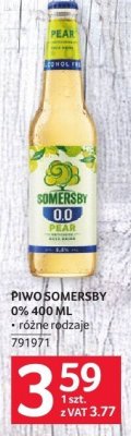 Piwo Somersby 0% 400 ml różne rodzaje promocja w Selgros