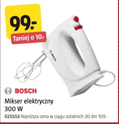 Mikser elektryczny Bosch 300 W promocja w Jula