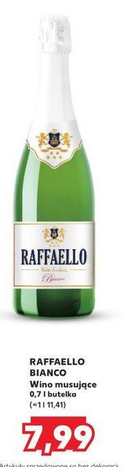 Wino RAFFAELLO BIANCO RAFFAELLO WINE promocja w Kaufland