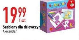 Szablony dla dziewczyn Alexander promocja