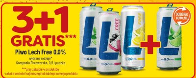 Piwo Lech Free 0,0% promocja w POLOmarket