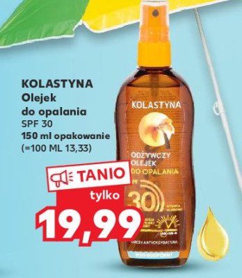 Olejek do opalania spf 30 Kolastyna protect beauty promocja
