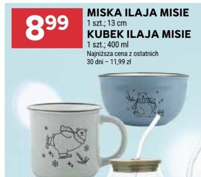 Miska Ilaja Misie 1 szt. 400 ml promocja w Stokrotka