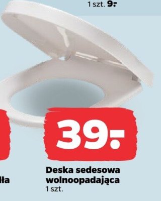 Deska sedesowa wolnoopadająca promocja w Netto