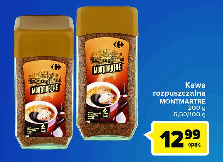 Kawa Montmartre gold promocje