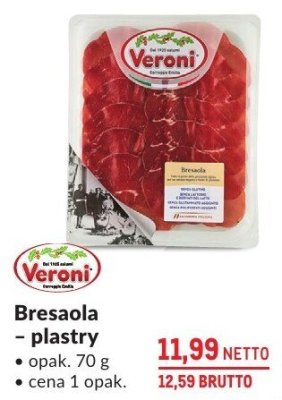 Bresaola promocja w Makro