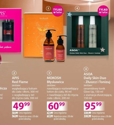 Zestaw kosmetyczny ASOA Daily Skin Duo - Złuszcz i Tonizuj promocja w Hebe