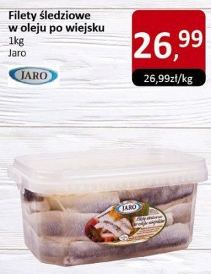 Filety śledziowe w oleju po wiejsku Jaro promocja w Market Point