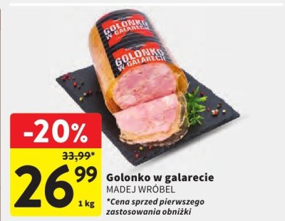 Golonko w galarecie MADEJ WROBEL promocja w Intermarche