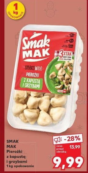 Pierogi z kapustą i grzybami Smak mak promocja