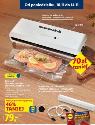 Zgrzewarka próżniowa Silvercrest z zestawem akcesoriów, 130 W promocja w Lidl
